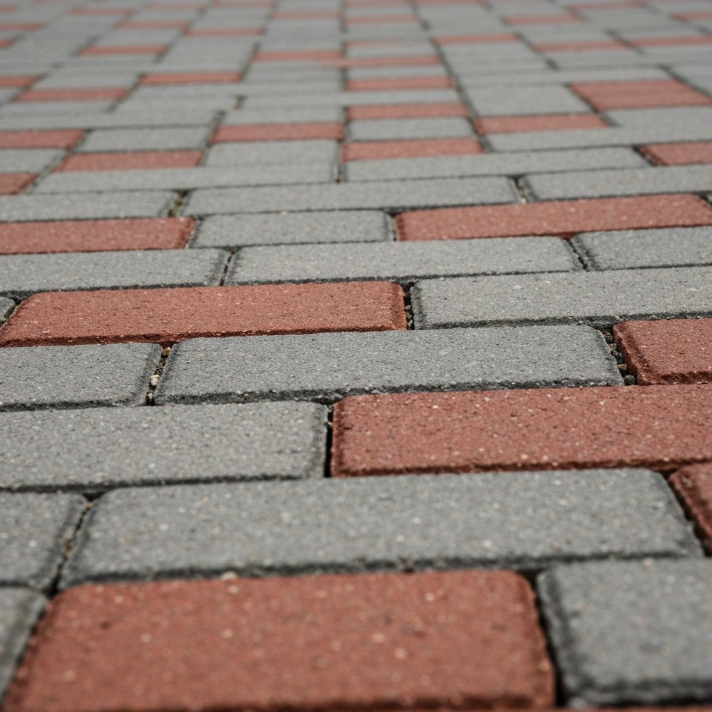 Herringbone Block Paving